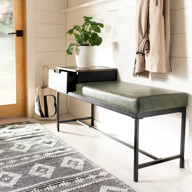 Ruthie Bench with Storage - 47.3 x 16 x 24 - 47Wx16Dx24H