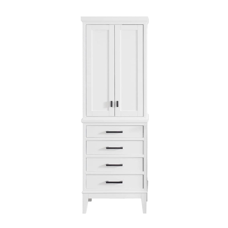 Avanity Madison 24-inch Linen Tower in White - 24W x 71H