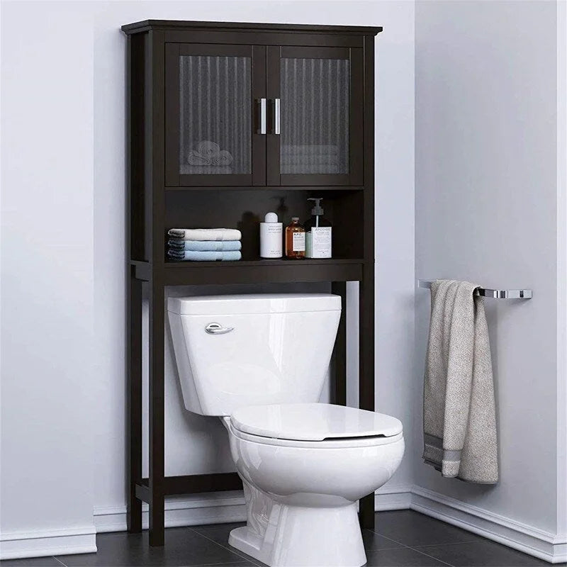 Over The Toilet Storage Cabinet - 9.4D x 26.77W x 66.92H